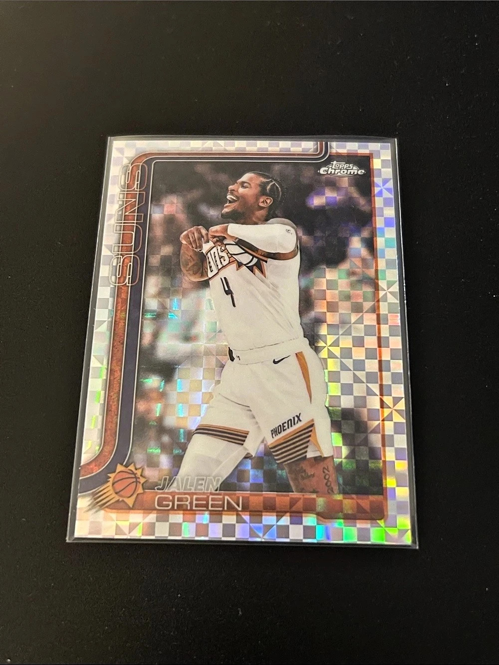 Topps Chrome Update Jalen Green X-Fractor #79 Chrome Update Jalen